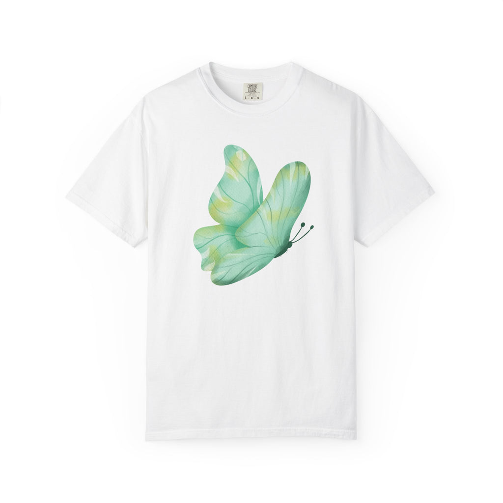Pastel Watercolor Butterfly Graphic Tee | Comfort Colors® 1717 | NUCCI™ Signature Collection