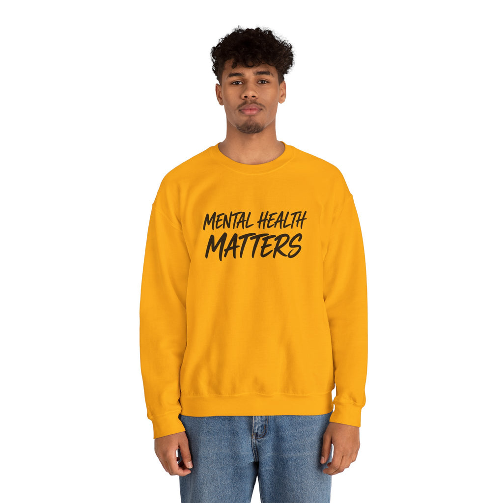Mental Health Matters Sweatshirt | Unisex Mental Health Awareness Crewneck