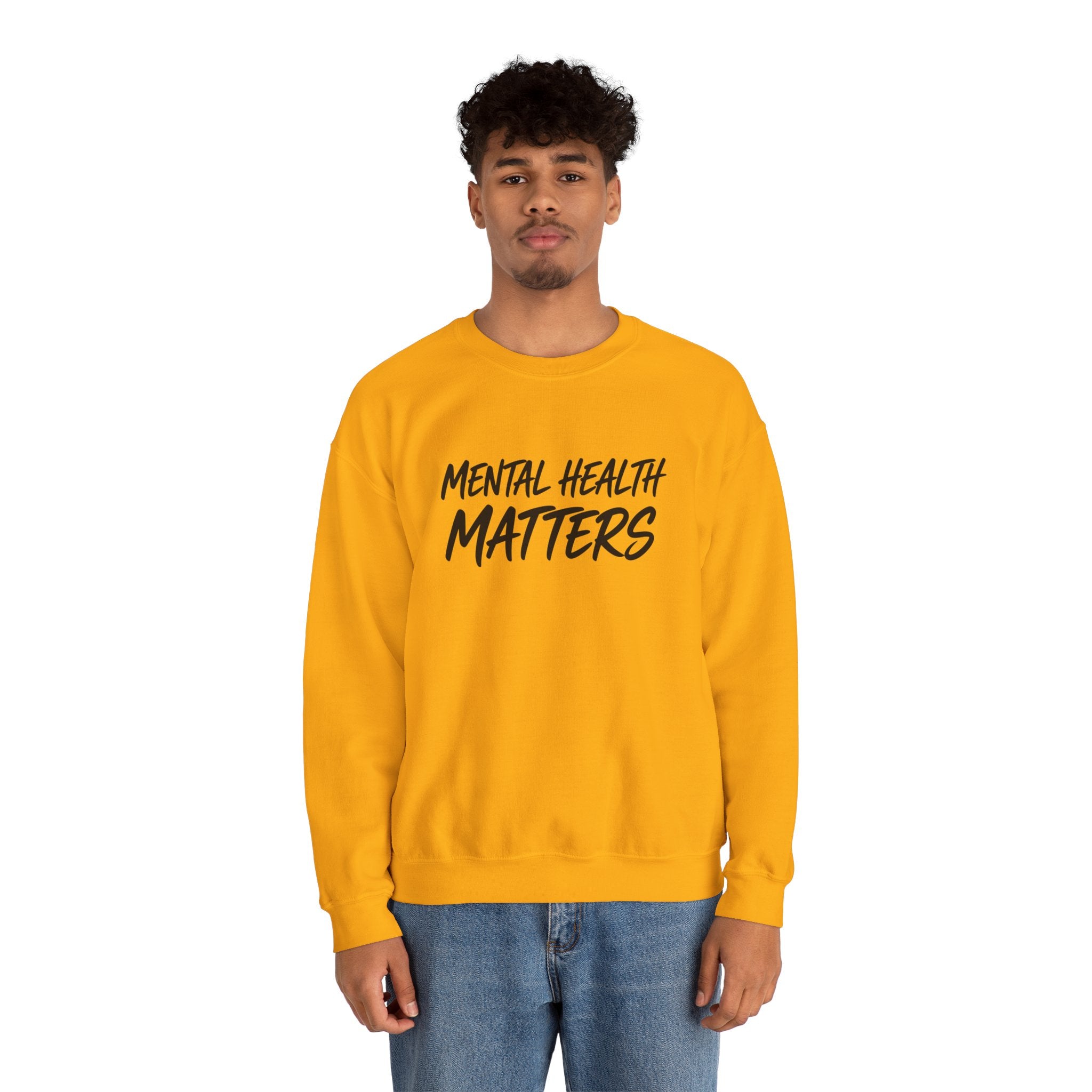Mental Health Matters Sweatshirt | Unisex Mental Health Awareness Crewneck