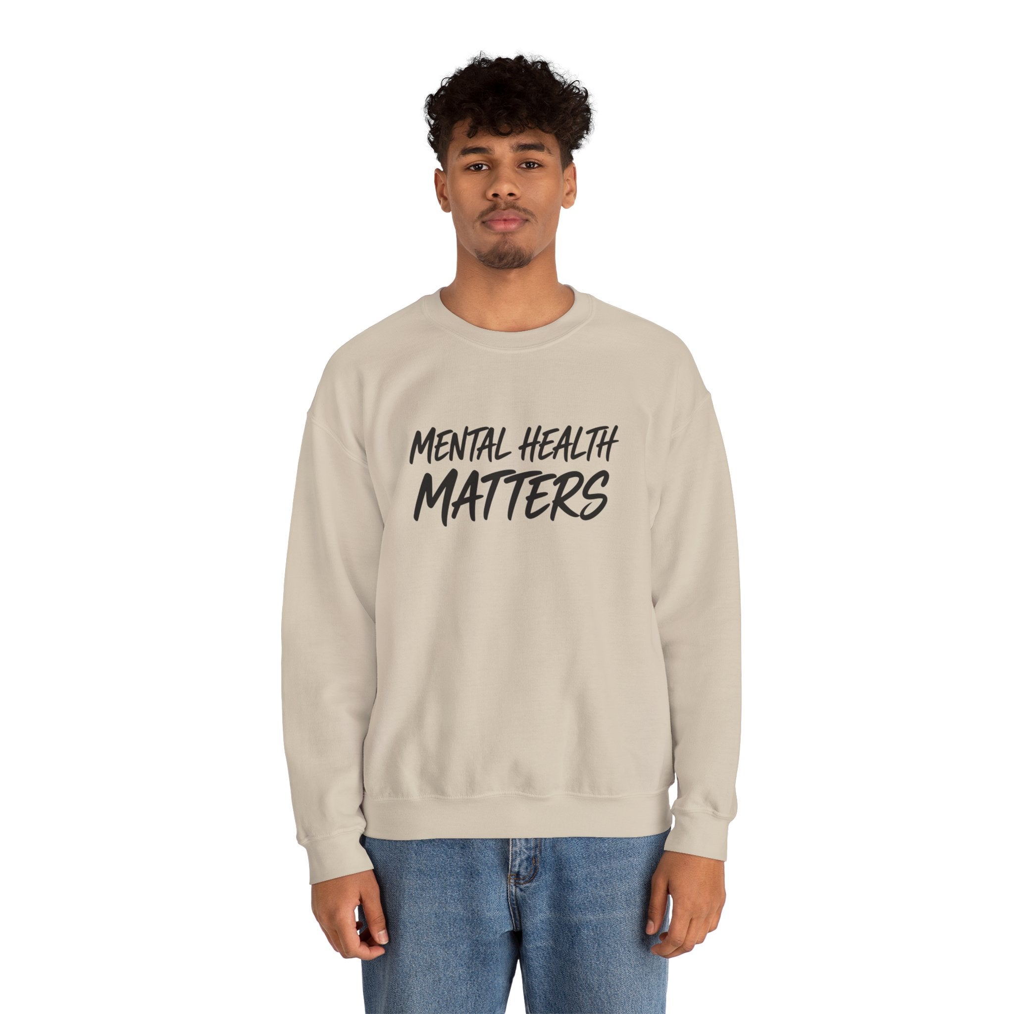 Mental Health Matters Sweatshirt | Unisex Mental Health Awareness Crewneck