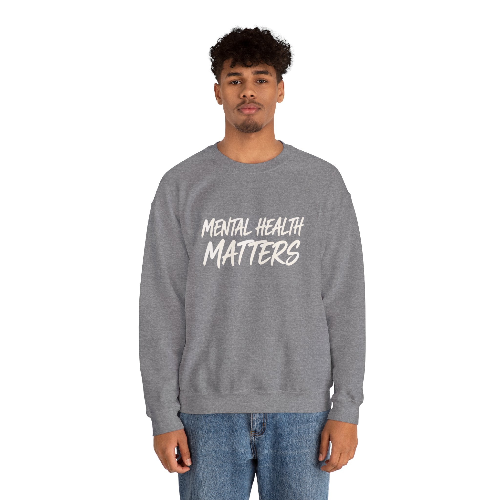 Mental Health Matters Sweatshirt | Unisex Mental Health Awareness Crewneck