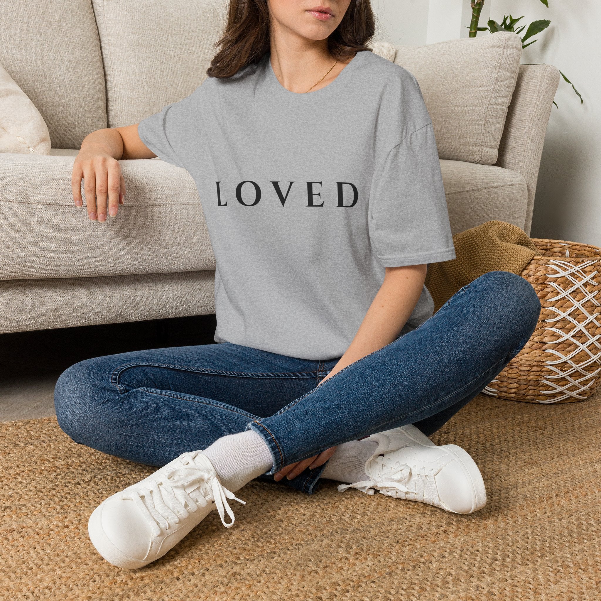 LOVED T-Shirt — Minimal Everyday Tee