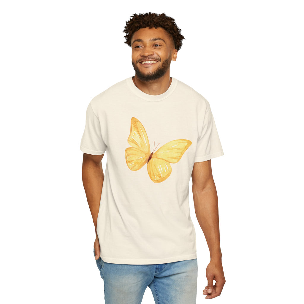 Pastel Watercolor Butterfly Graphic Tee | Comfort Colors® 1717 | NUCCI™ Signature Collection