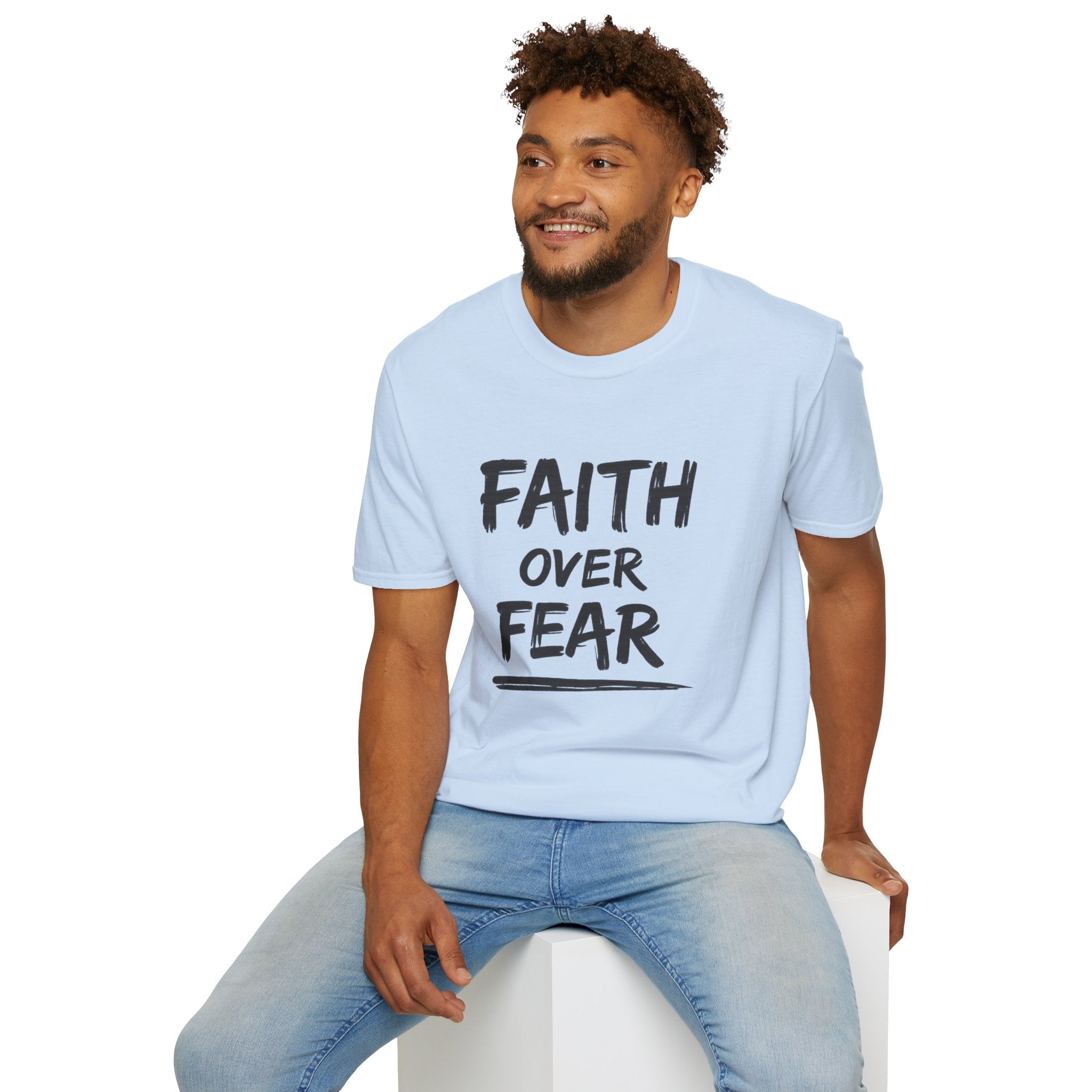 Faith Over Fear T-Shirt | Inspirational Faith Unisex Tee | NUCCI™