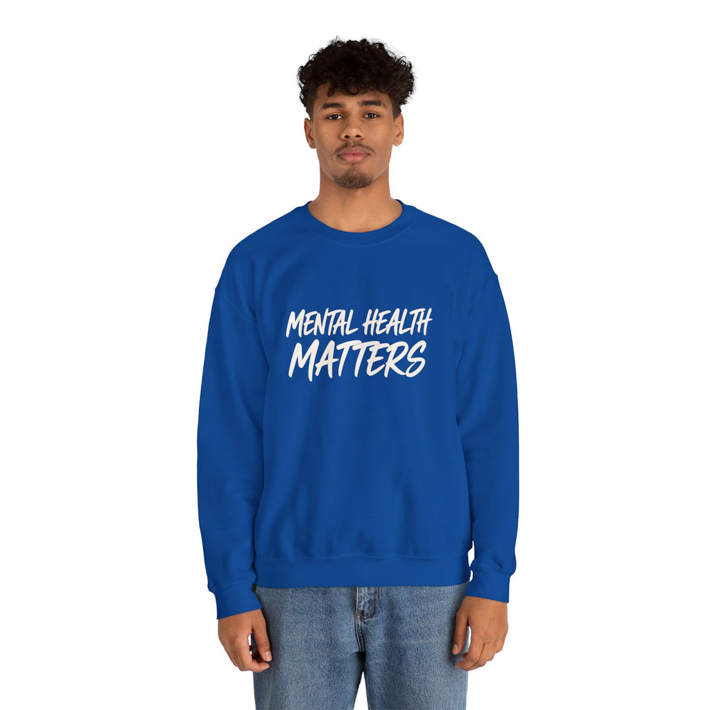 Mental Health Matters Sweatshirt | Unisex Mental Health Awareness Crewneck