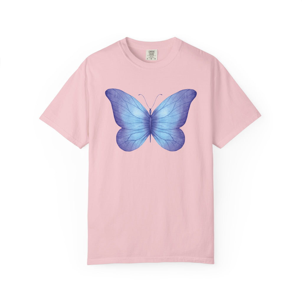 Pastel Watercolor Butterfly Graphic Tee | Comfort Colors® 1717 | NUCCI™ Signature Collection