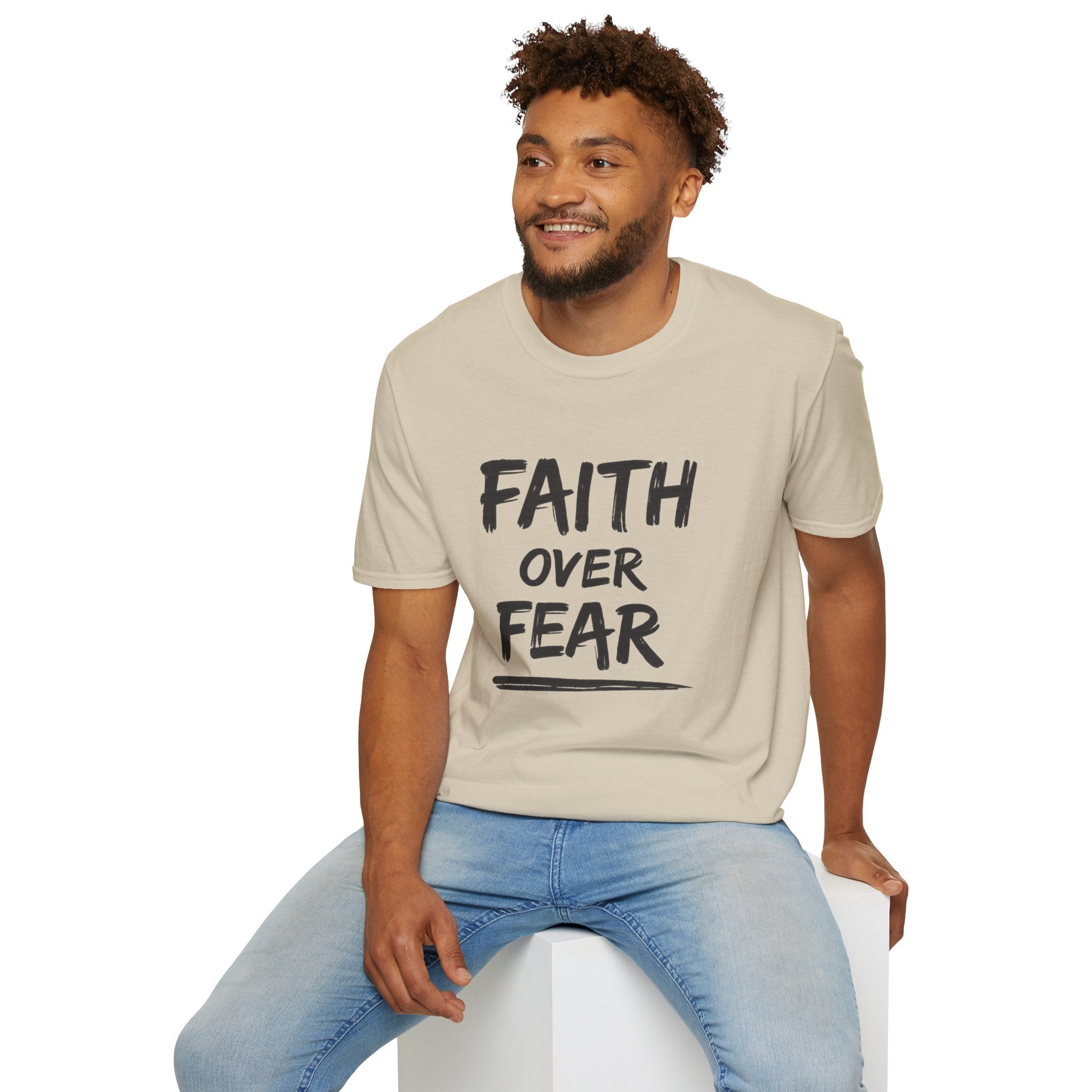 Faith Over Fear T-Shirt | Inspirational Faith Unisex Tee | NUCCI™