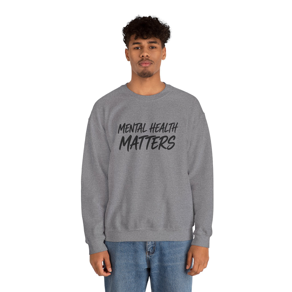 Mental Health Matters Sweatshirt | Unisex Mental Health Awareness Crewneck