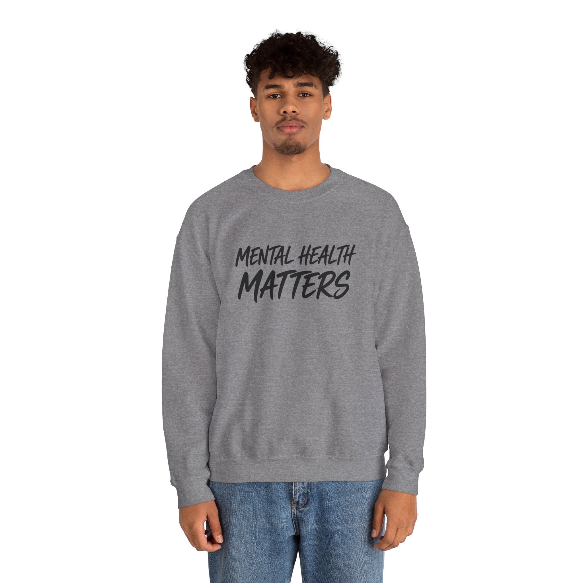 Mental Health Matters Sweatshirt | Unisex Mental Health Awareness Crewneck