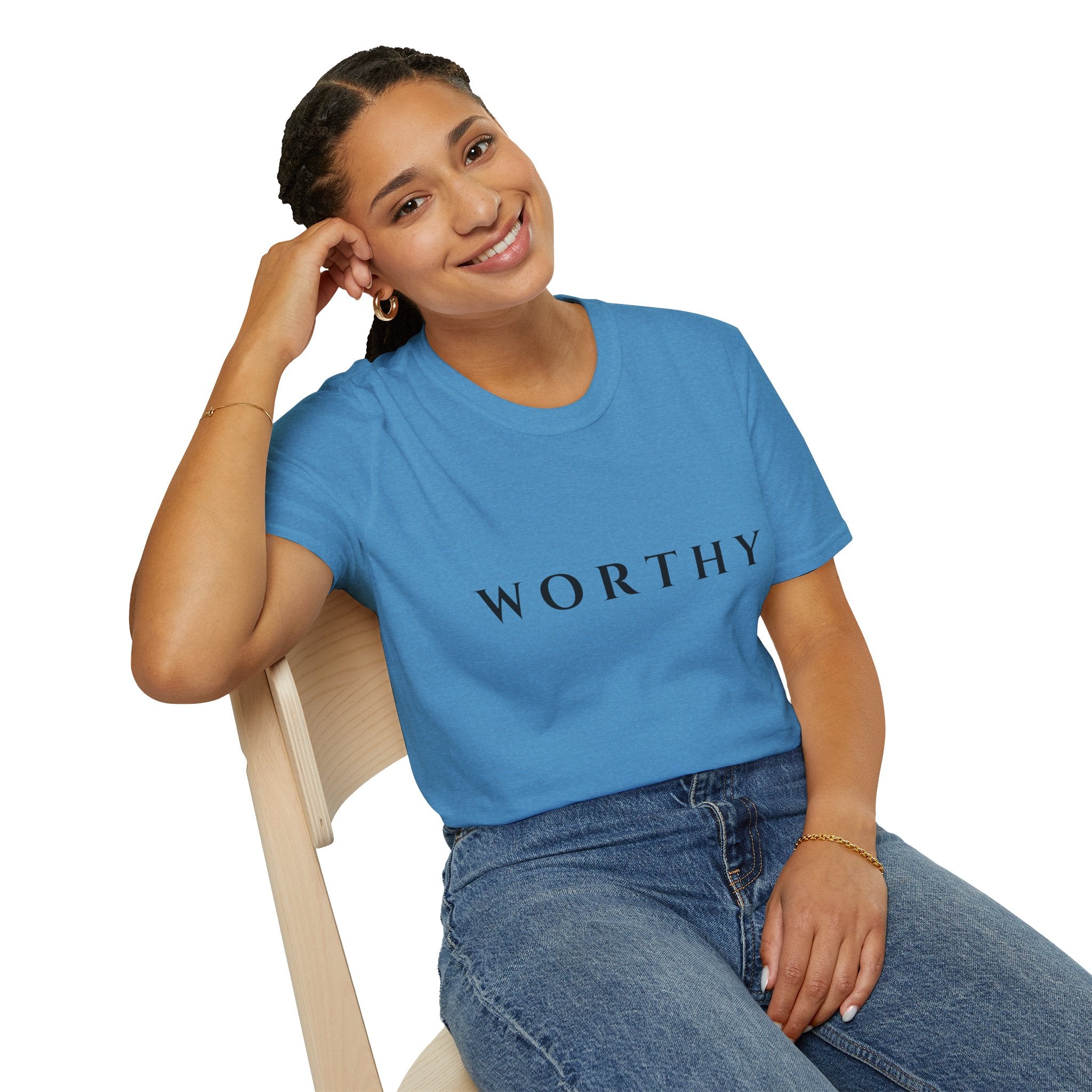 WORTHY T-Shirt — Minimal Everyday Tee