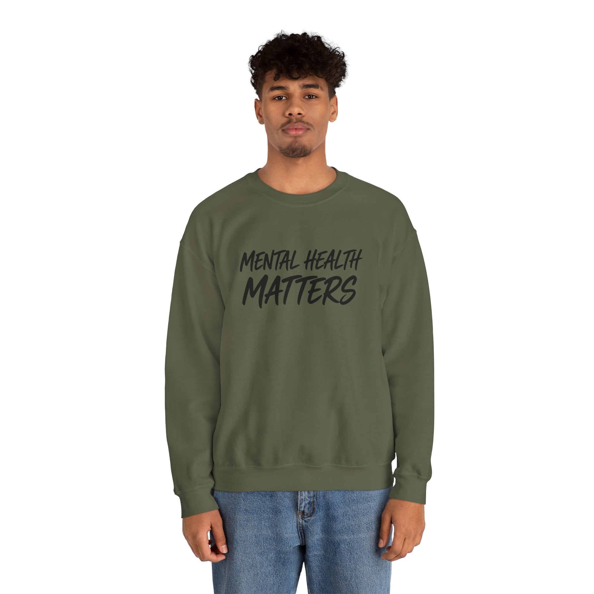 Mental Health Matters Sweatshirt | Unisex Mental Health Awareness Crewneck