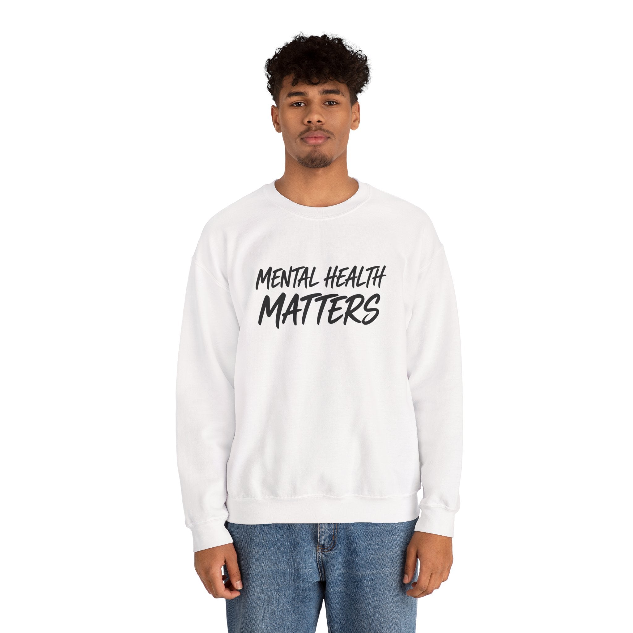 Mental Health Matters Sweatshirt | Unisex Mental Health Awareness Crewneck