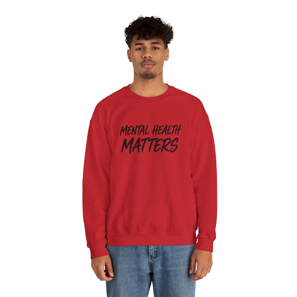 Mental Health Matters Sweatshirt | Unisex Mental Health Awareness Crewneck