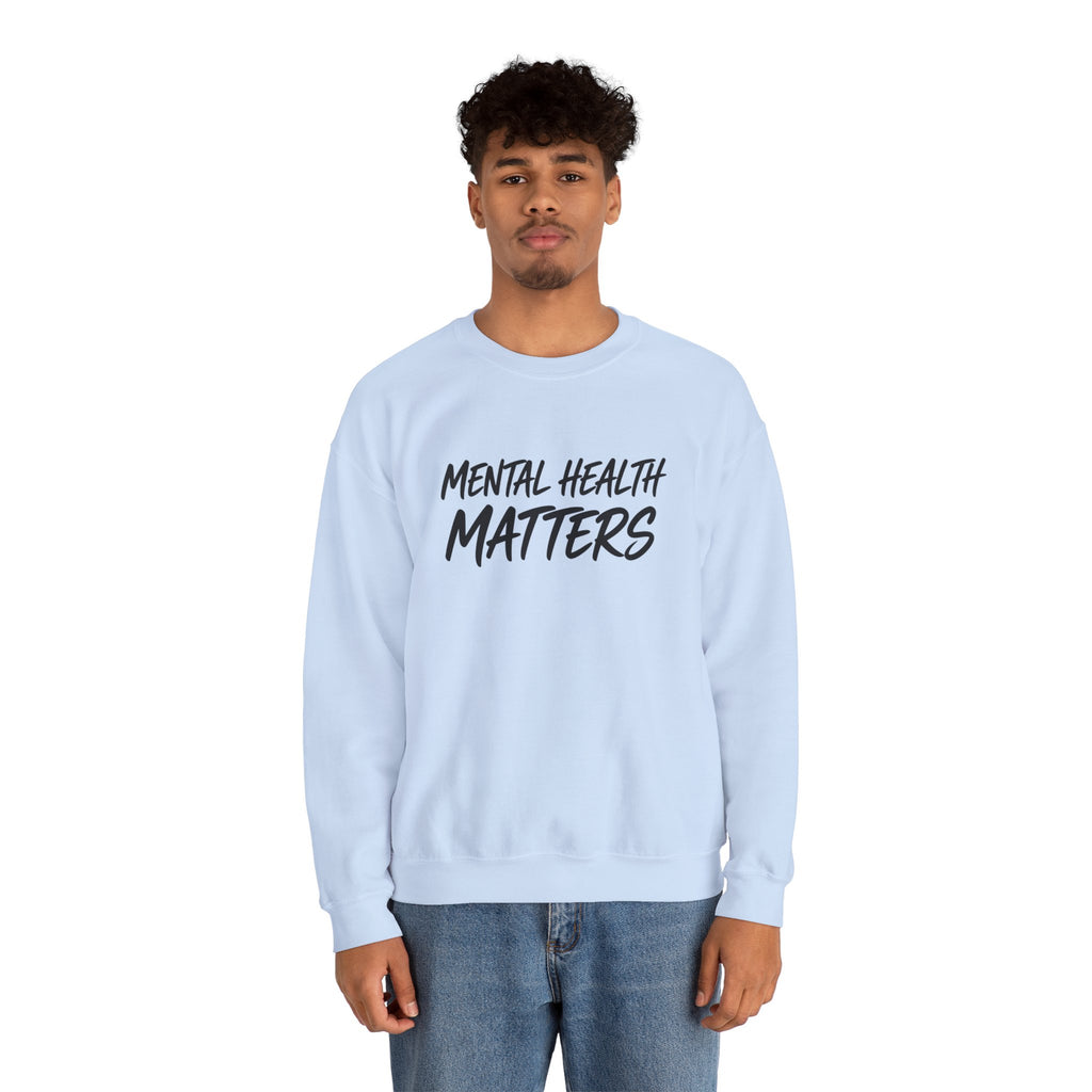 Mental Health Matters Sweatshirt | Unisex Mental Health Awareness Crewneck