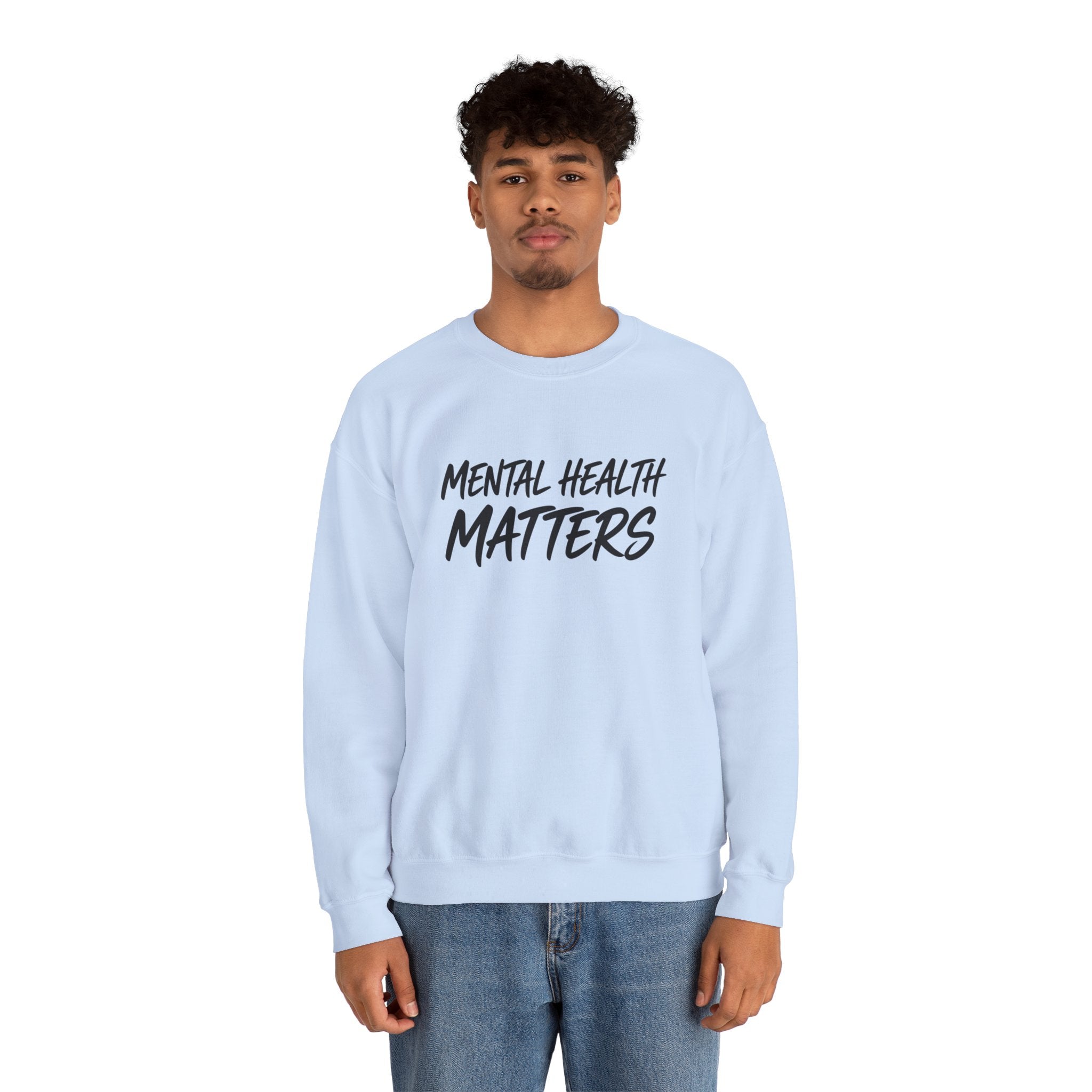 Mental Health Matters Sweatshirt | Unisex Mental Health Awareness Crewneck