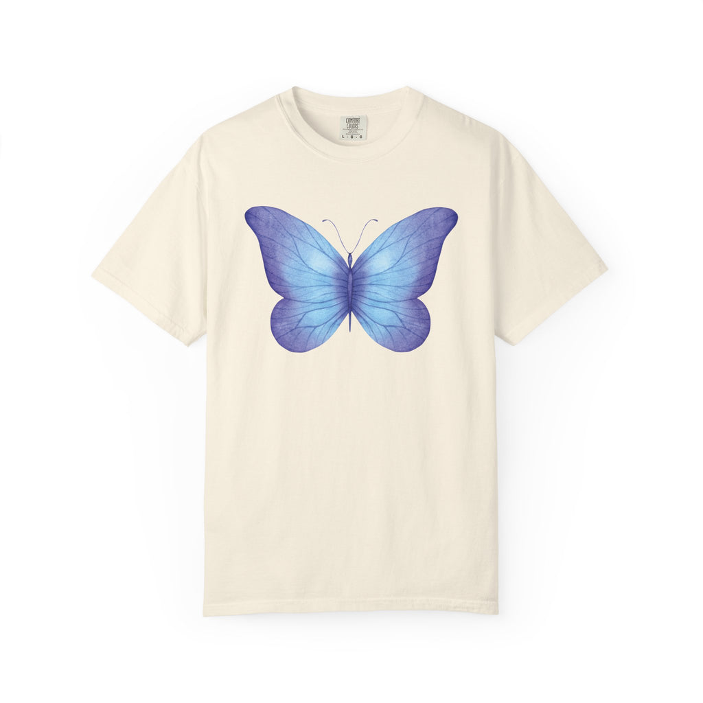 Pastel Watercolor Butterfly Graphic Tee | Comfort Colors® 1717 | NUCCI™ Signature Collection