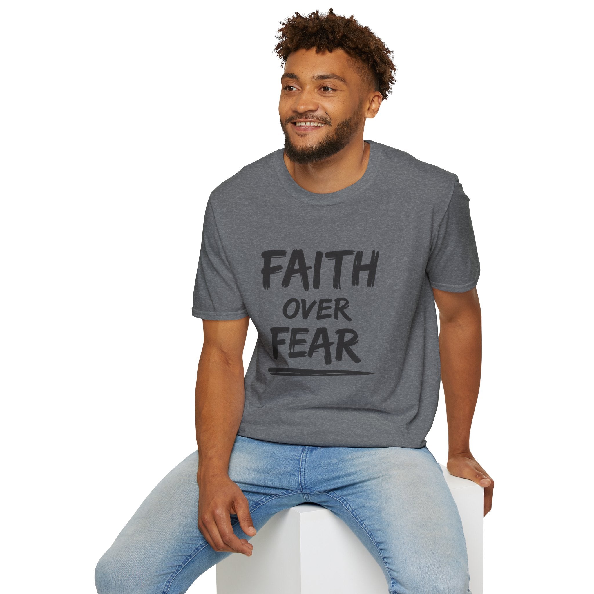 Faith Over Fear T-Shirt | Inspirational Faith Unisex Tee | NUCCI™