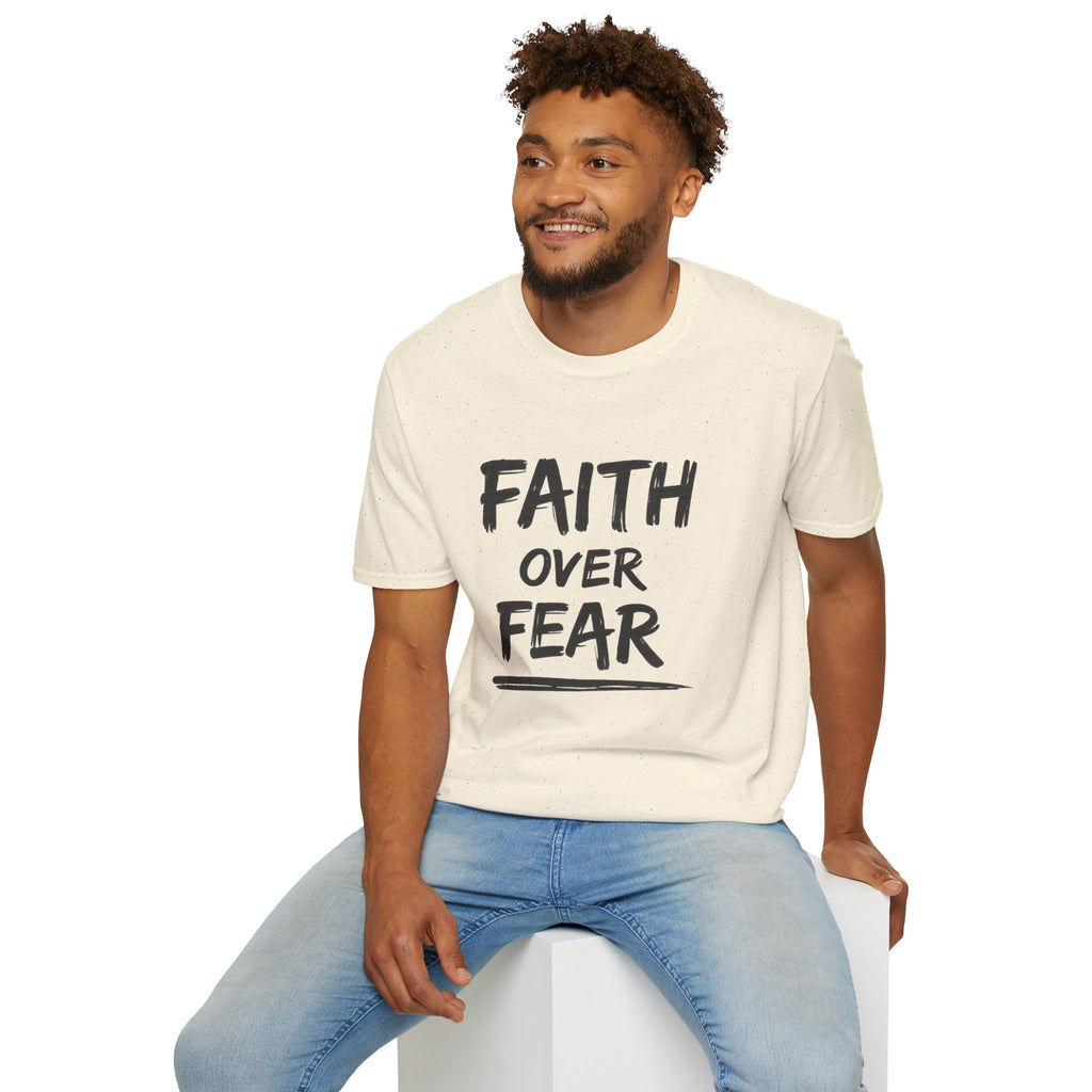 Faith Over Fear T-Shirt | Inspirational Faith Unisex Tee | NUCCI™