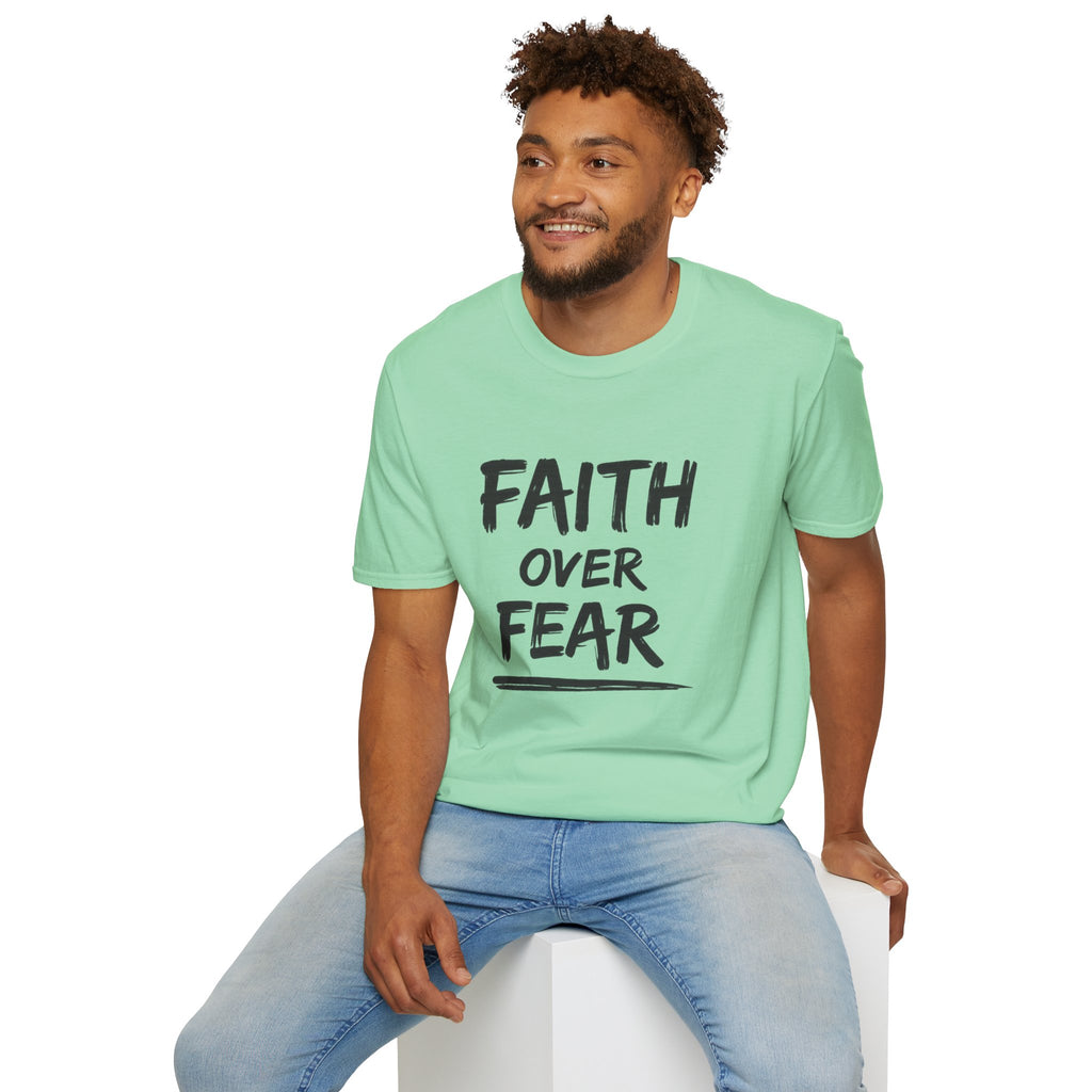 Faith Over Fear T-Shirt | Inspirational Faith Unisex Tee | NUCCI™
