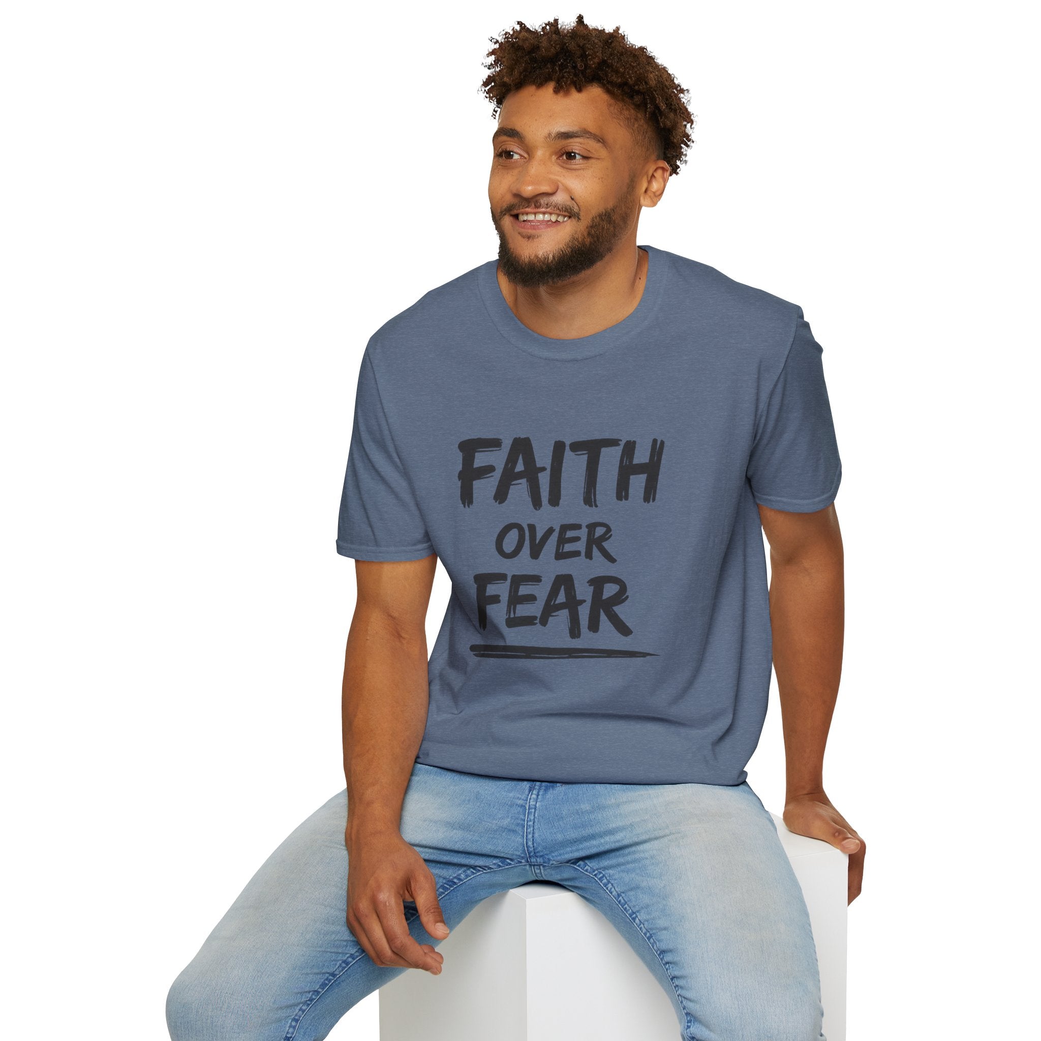 Faith Over Fear T-Shirt | Inspirational Faith Unisex Tee | NUCCI™