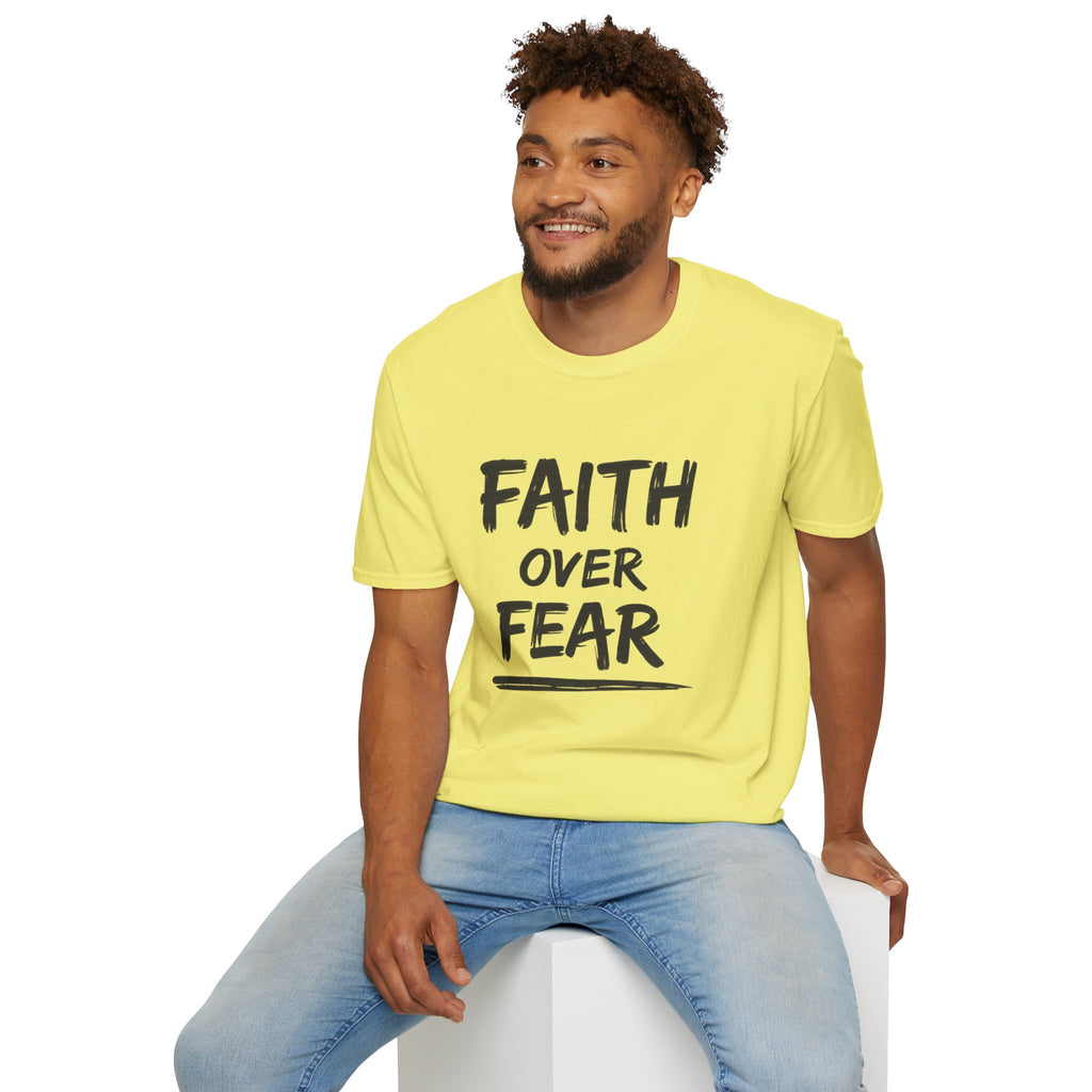 Faith Over Fear T-Shirt | Inspirational Faith Unisex Tee | NUCCI™