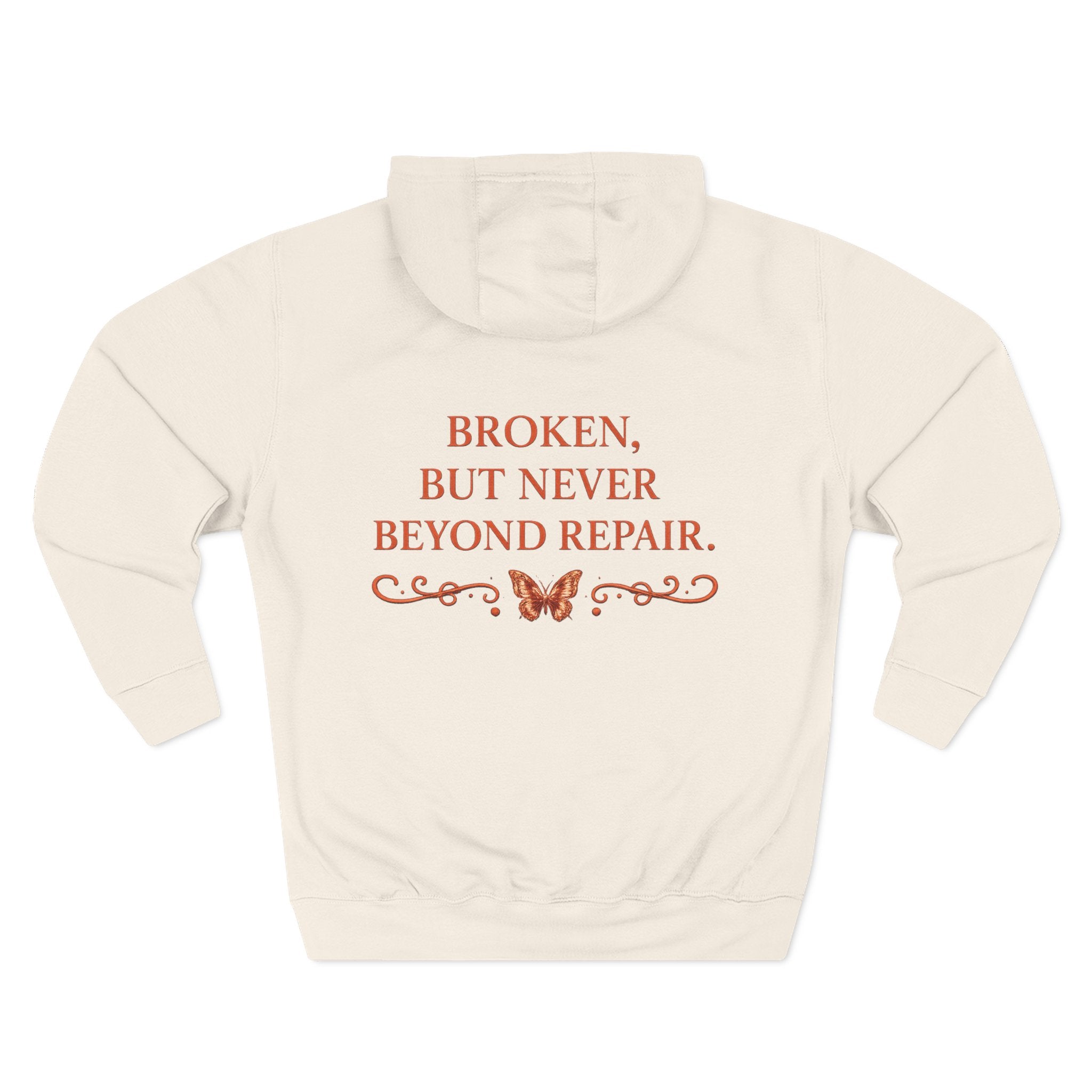 NUCCI™ Signature Butterfly Hoodie – Broken, But Never Beyond Repair