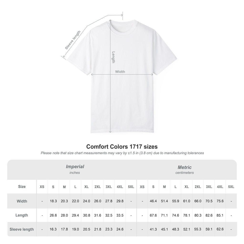 Stay Positive Comfort Colors® Unisex Tee | Inspirational Graphic Shirt