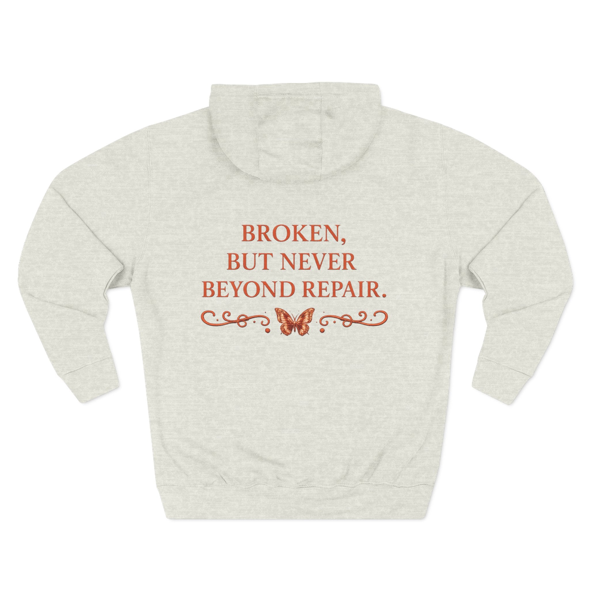 NUCCI™ Signature Butterfly Hoodie – Broken, But Never Beyond Repair