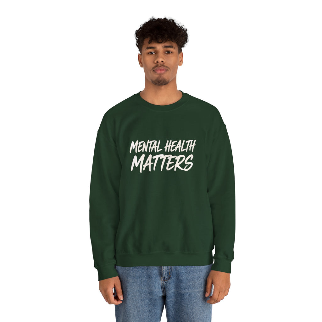 Mental Health Matters Sweatshirt | Unisex Mental Health Awareness Crewneck