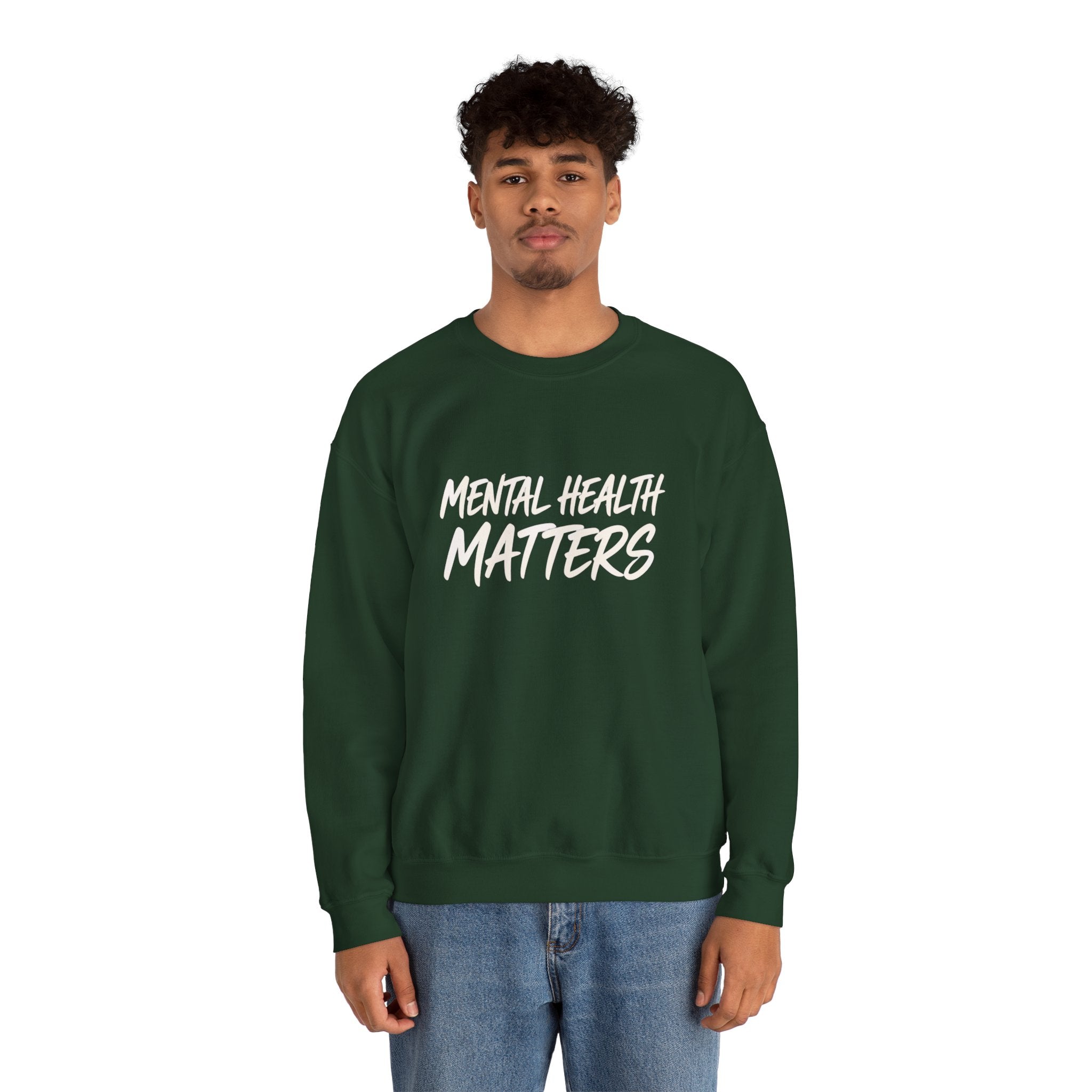 Mental Health Matters Sweatshirt | Unisex Mental Health Awareness Crewneck