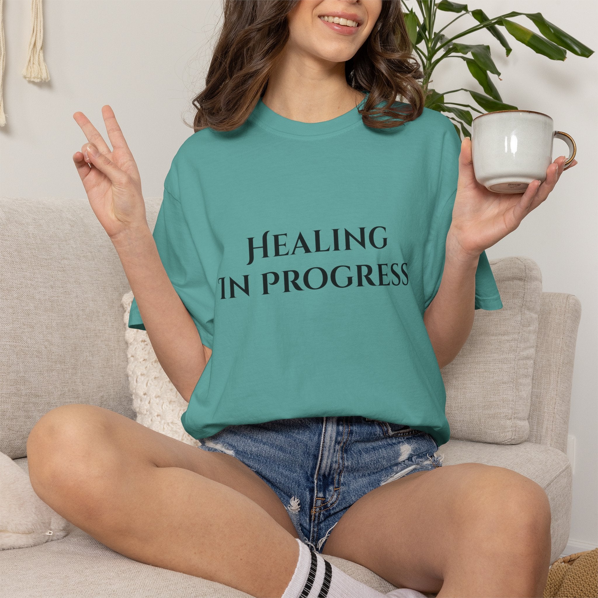 Healing In Progress T-Shirt — Mental Health & Healing Tee
