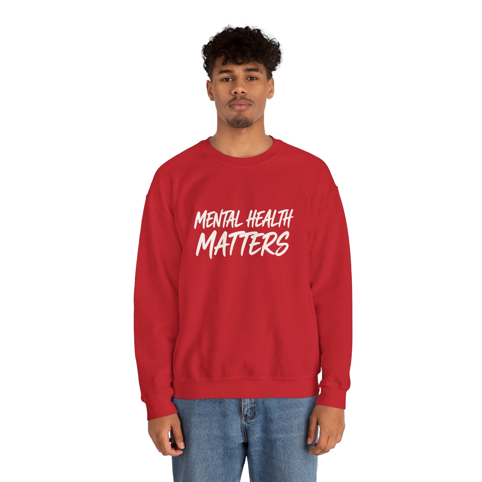 Mental Health Matters Sweatshirt | Unisex Mental Health Awareness Crewneck