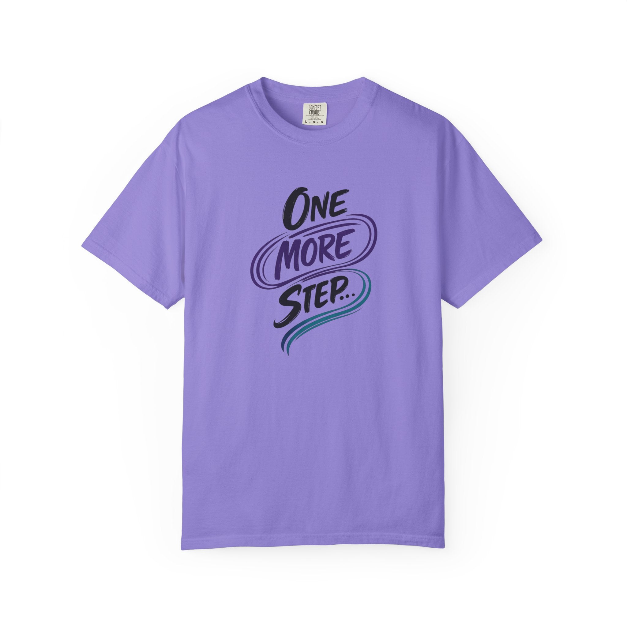 Camiseta "Un paso más" | Camiseta inspiradora de salud mental | Camiseta gráfica motivacional | Camiseta unisex Comfort Colors®