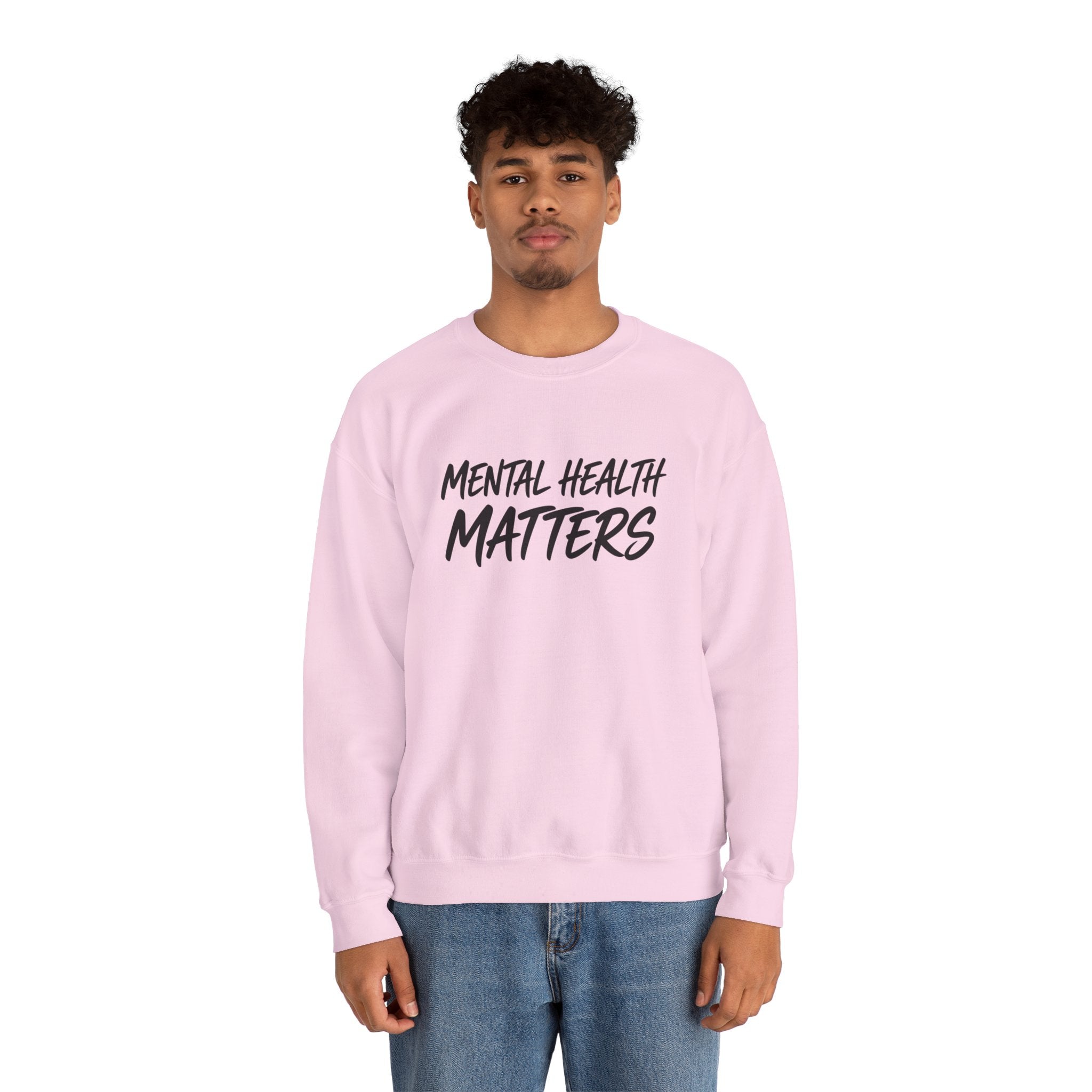 Mental Health Matters Sweatshirt | Unisex Mental Health Awareness Crewneck