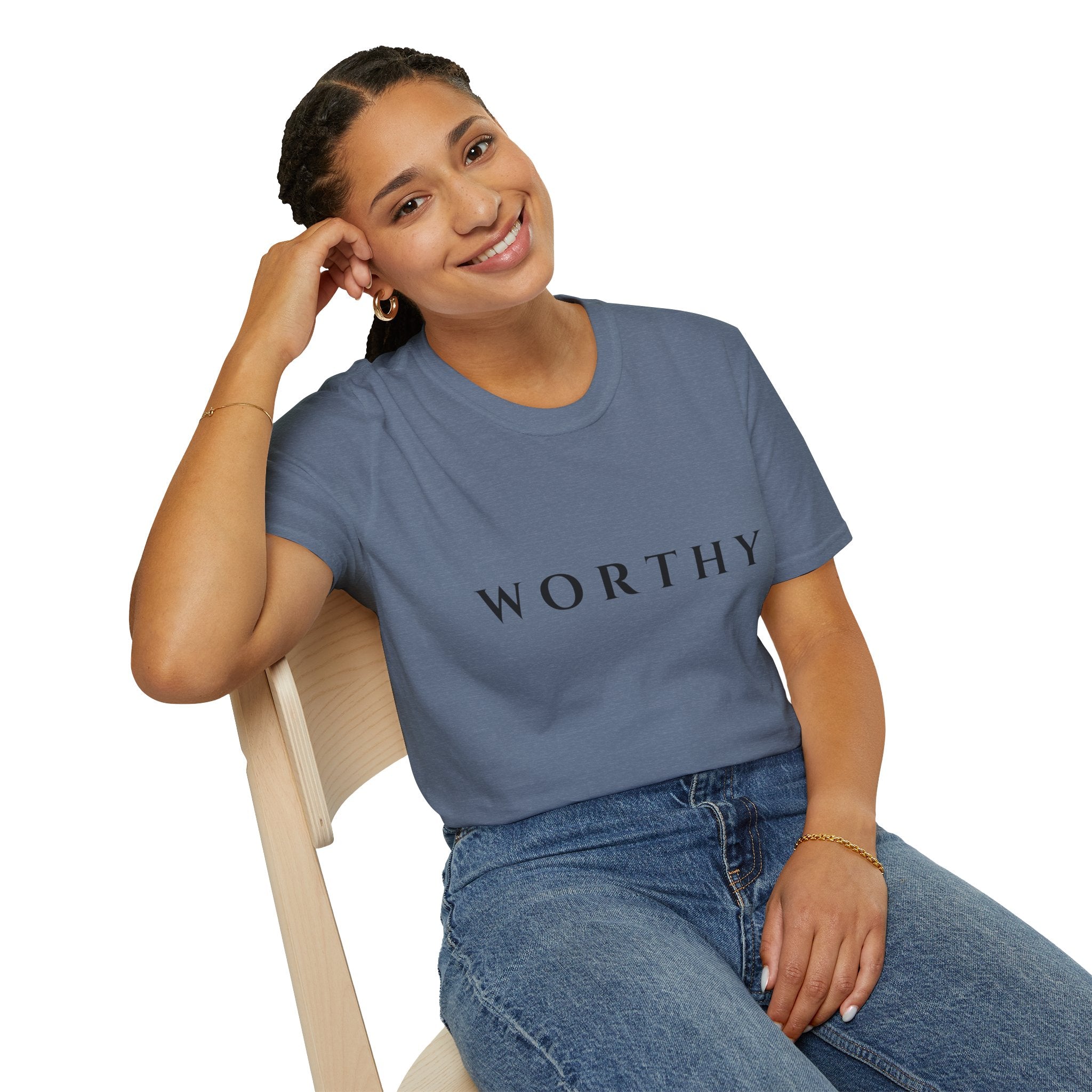 WORTHY T-Shirt — Minimal Everyday Tee