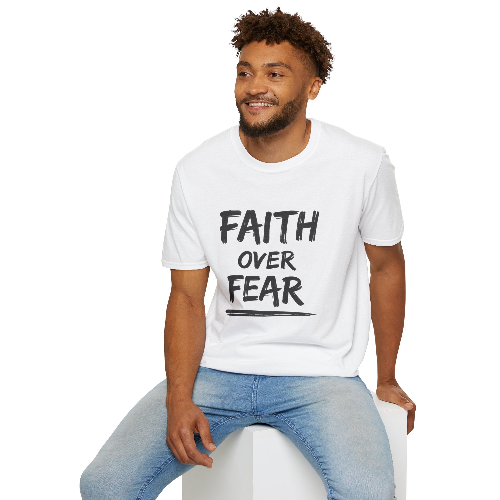 Faith Over Fear T-Shirt | Inspirational Faith Unisex Tee | NUCCI™