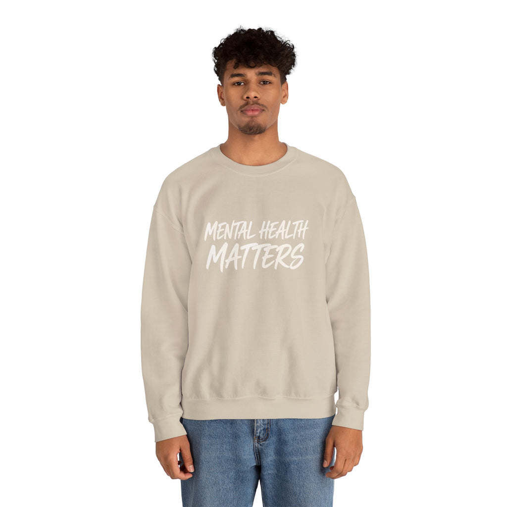 Mental Health Matters Sweatshirt | Unisex Mental Health Awareness Crewneck