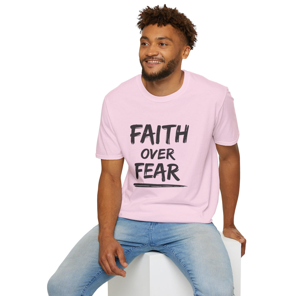 Faith Over Fear T-Shirt | Inspirational Faith Unisex Tee | NUCCI™
