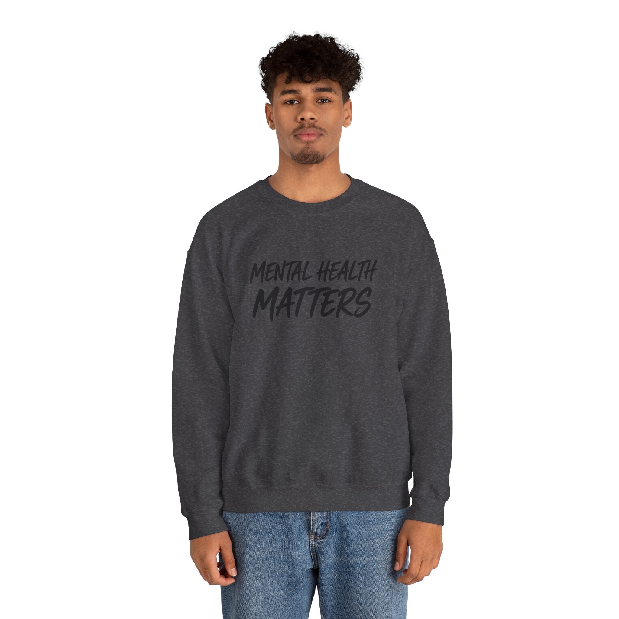 Mental Health Matters Sweatshirt | Unisex Mental Health Awareness Crewneck