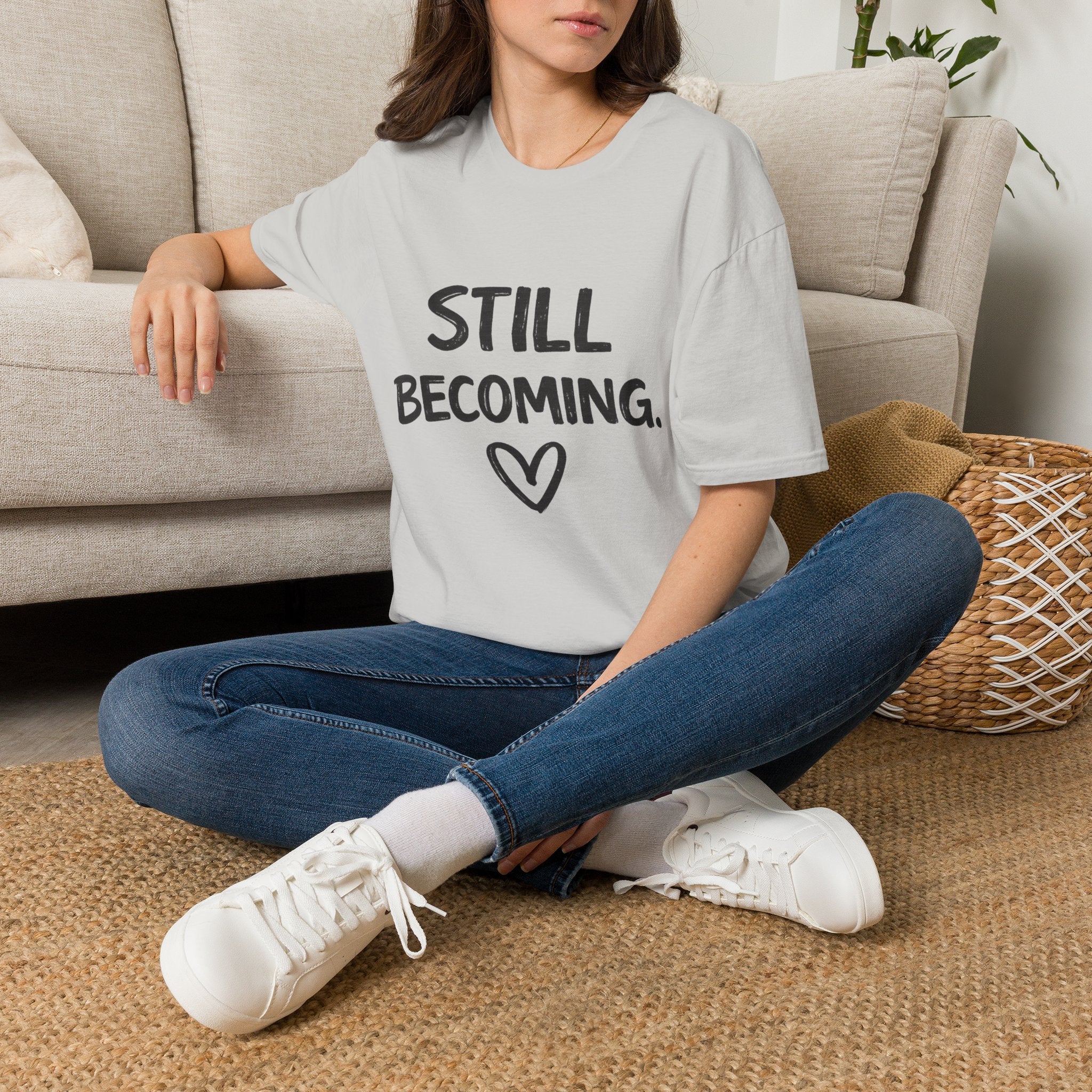 Still Becoming T-Shirt | NUCCI™ Healing Journey Collection